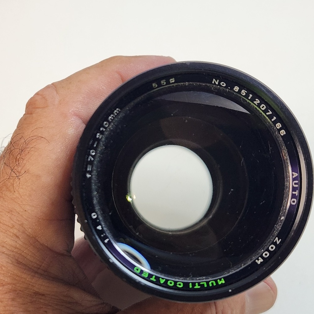 Sears Mod No 202 Auto Zoom Lens Multicoated 1:4.0 f=70-210mm 55 No. 851207166